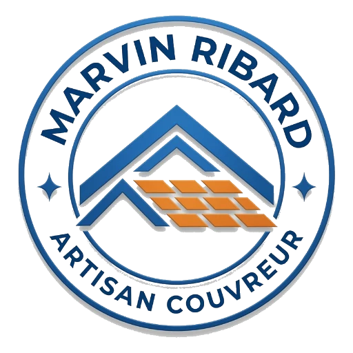 Logo Marvin Ribard Couverture — artisan couvreur dans le Sud de l'Essonne